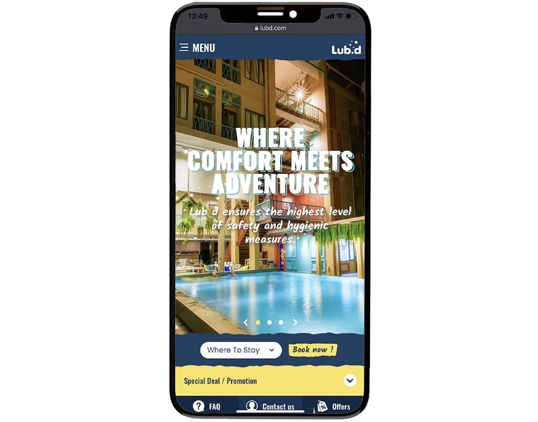 Lub D Développement de la conception de sites web mobiles 1