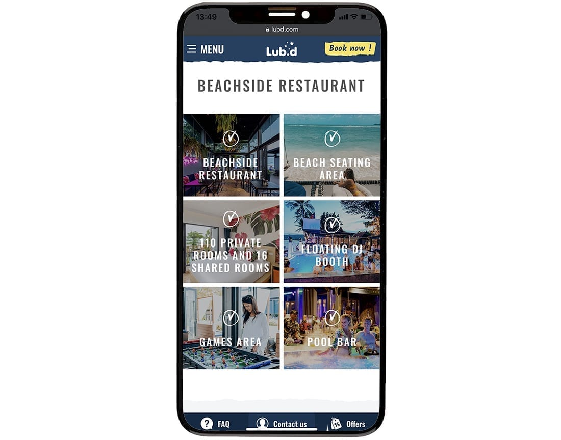 Lub D Développement de la conception de sites web mobiles 6