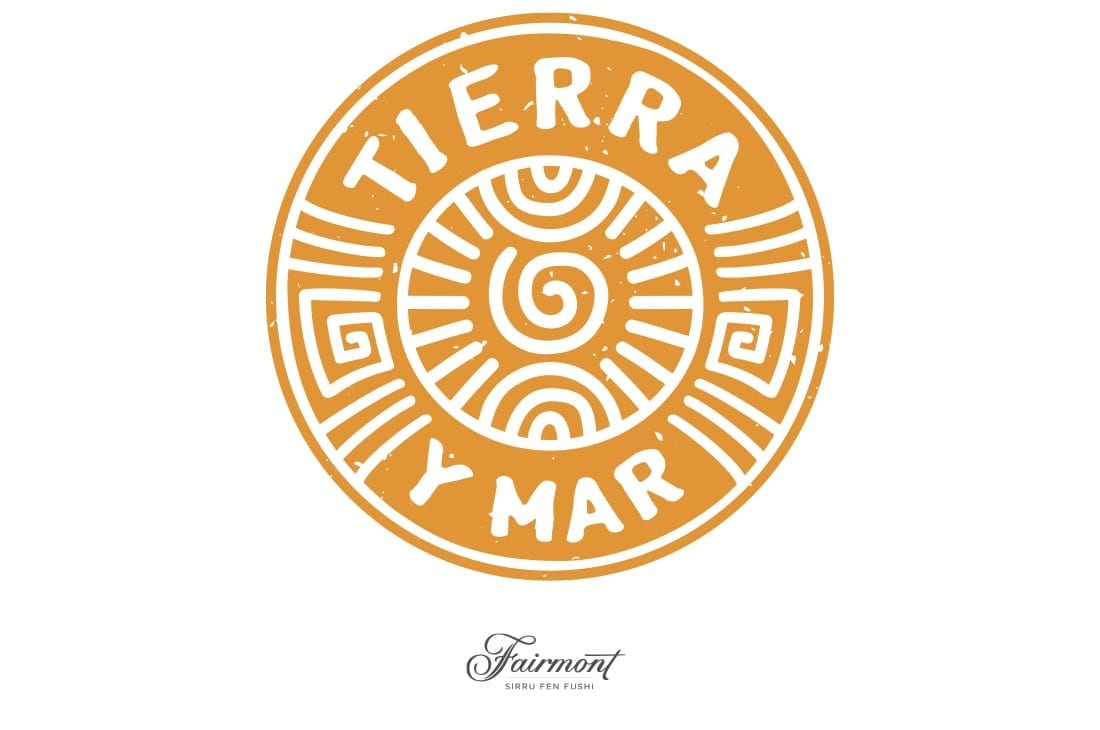 Tierra Y Mar design de logo Maldives Fairmont  Logo de l'hôtel